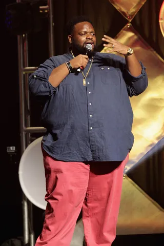 A Few Laughs in Between - Comedian Ronnie Jordan kicked off Centric Presents: The Next Comedy All-Star live at the 2014 BET Experience.(Photo: Leon Bennett/BET/Getty Images for BET)