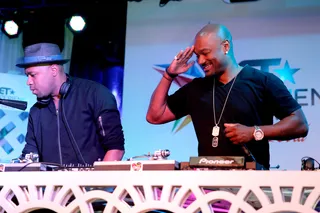 Salute the DJ - (Photo: Joe Scarnici/BET/Getty Images for BET)