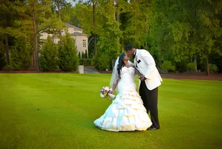 Lost in Love  - The couple seemed lost in the moment while taking photos for their wedding album.(Photo: Cornell Wheeler)