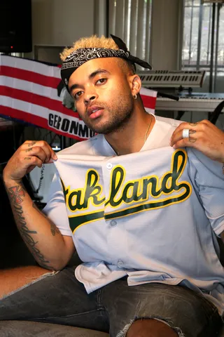 Bobby Brackins - "I respect E-40 and Too Short for their longevity; they've been in the game for 20 years and they still have songs on the radio."(Photo: Khomari Flash/BET)