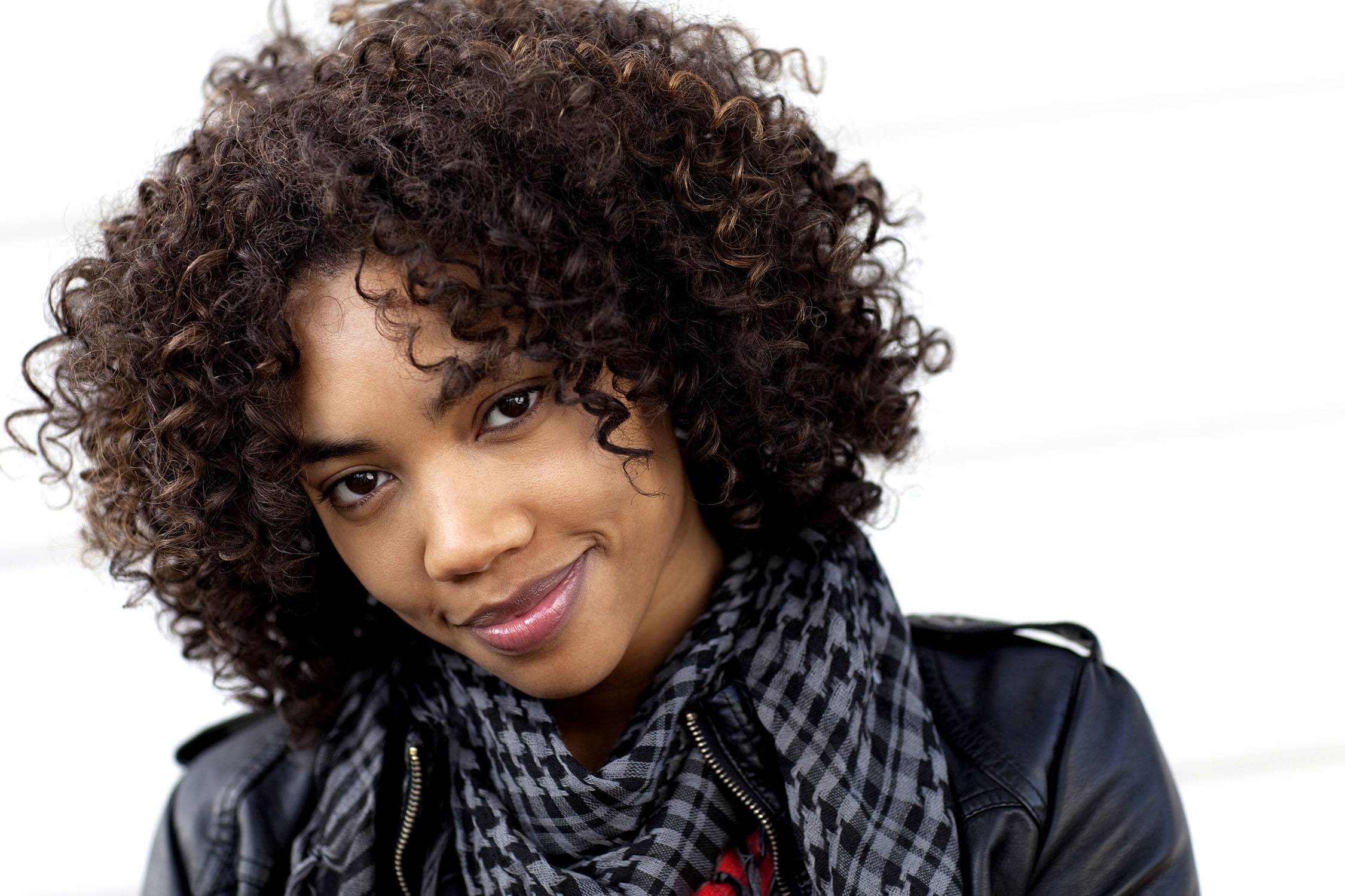 woman with natural hair