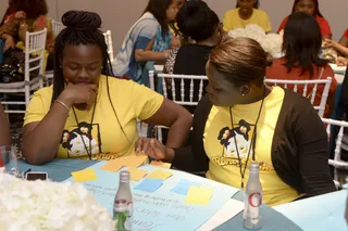 Ending the Bullying - The teens also discussed the growing issue of cyberbullying — how it affects young people and how they can be leaders in their schools and communities. (Photo: Gustavo Caballero/Getty Images for BET)