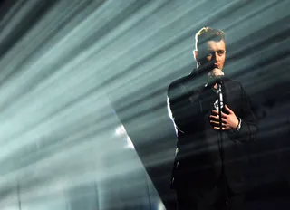 Sam Smith - He literally breathes life into you with every note and makes you want to follow him on every show date. #swoon (Photo: Jim Dyson/WireImage)