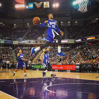 This Is Going to End Well - The posters dreams are made of.(Photo: Sacramento Kings via Instagram)