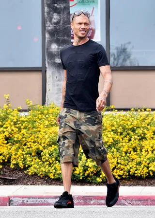 Jeremy Meeks - Jeremy Meeks was seen out and about enjoying his new celeb life in Los Angeles.(Photo: BG008/Bauer-Griffin/GC Images)&nbsp;