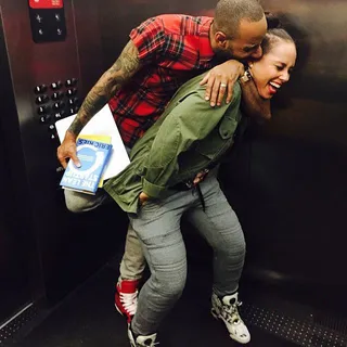 A Teenage Love Affair - Alicia Keys and Swizz Beatz keep their love fresh. The two can be seen out and about in New York on a regular basis.(Photo: Alicia Keys via Instagram)