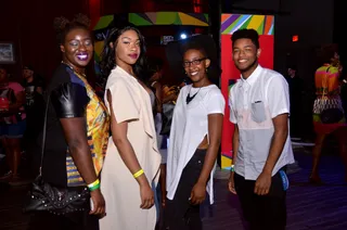 Outfits on Fleek - This group of fans is ready to see the BET sneak peeks. It’s bound to be a party to remember! (Photo: Chris Kelly/BET)