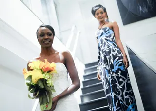 Bridal Beauty - The fashion show looks reflected the work of the honorees. (Photo: Kris Connor/Getty Images for BET)