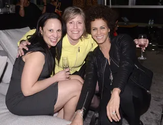 Fun Friends - Nicole Ari Parker and guests. (Photo: Kris Connor/Getty Images for BET)