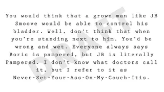 On J.B. Smoove... - (Photo: BET)