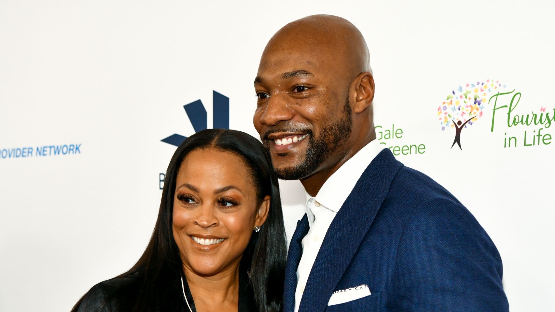 Shaunie O'Neal and Pastor Keion Henderson attend the Harold and Carole Pump Foundation Gala at The Beverly Hilton on August 20, 2021 in Beverly Hills, California. 