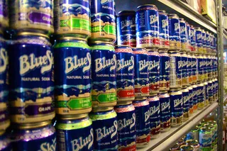 Getting the Blues - Bey gives a little nod to her baby girl's name.&nbsp; (Photo: Courtesy of Iambeyonce Tumblr)