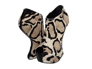 Giuseppe Zanotti Leopard Heelless Sculpted Wedges&nbsp; - Brandy debuted these wicked Giuseppe’s in her "Put It Down" video. Brave the height and slip on a pair of your own.&nbsp;  (Photo: Courtesy Giuseppe Zanotti)