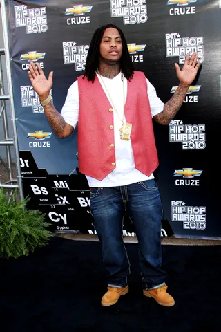 Going Hard From the Gate - Hip Hop Awards 2010 — Rapper&nbsp;Wacka Flocka made a lasting impression on the Hip Hop Awards red carpet back in 2010.(Photo: Taylor Hill/Getty Images)&nbsp;