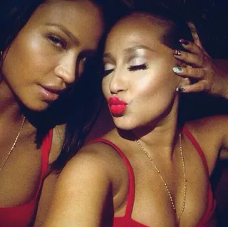 Adrienne Bailon @adrienne_bailon - Who was Adrienne's #WCW this week? Her bestie Cassie. The two spent Cinco de Mayo taking this sultry pic for the 'gram.(Photo: Adrienne Bailon via Instagram)