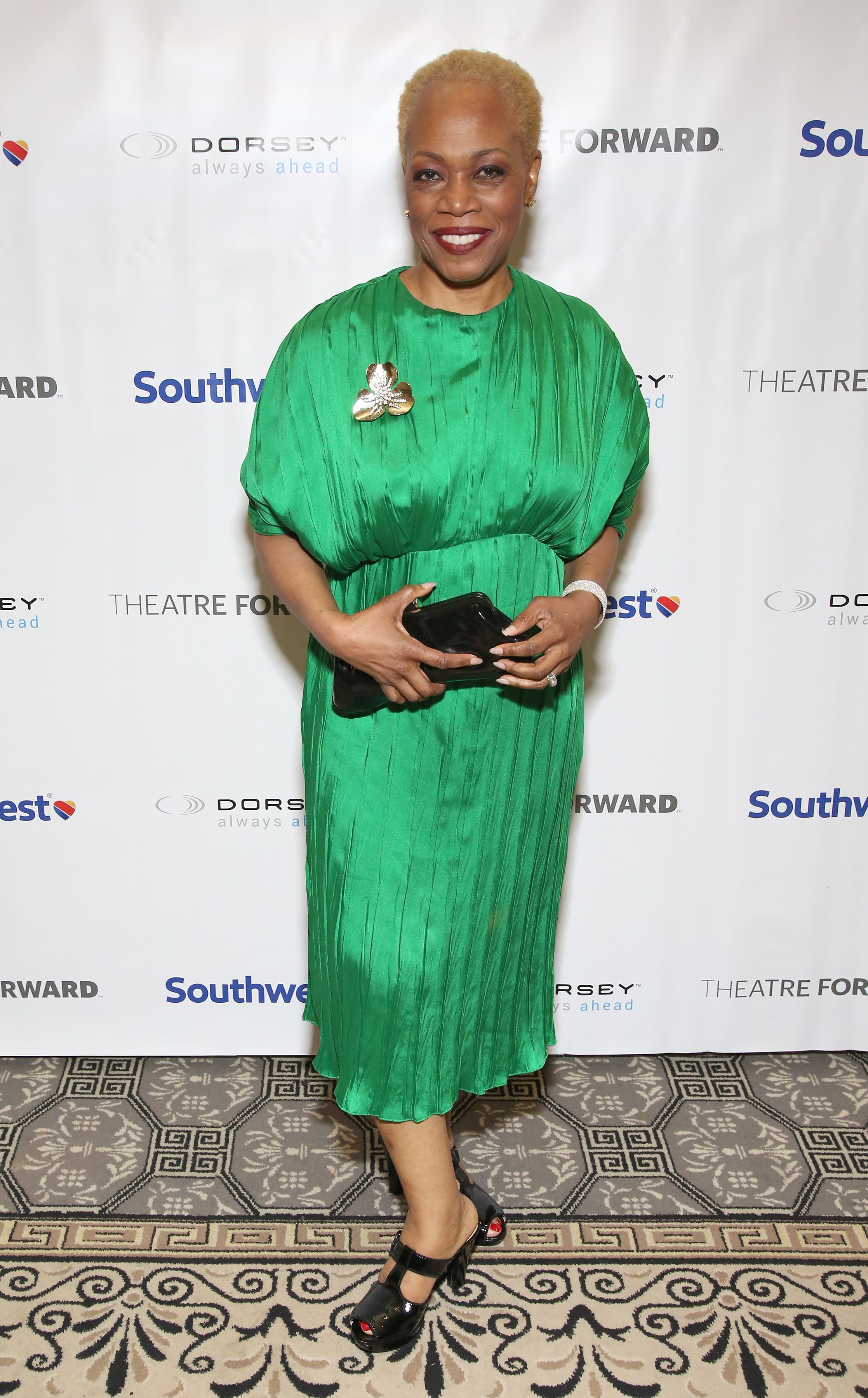 Regina Taylor during a reception for Theatre Forward's Chairman's Awards Gala at the Pierre Hotel on April 8, 2019 in New York City.