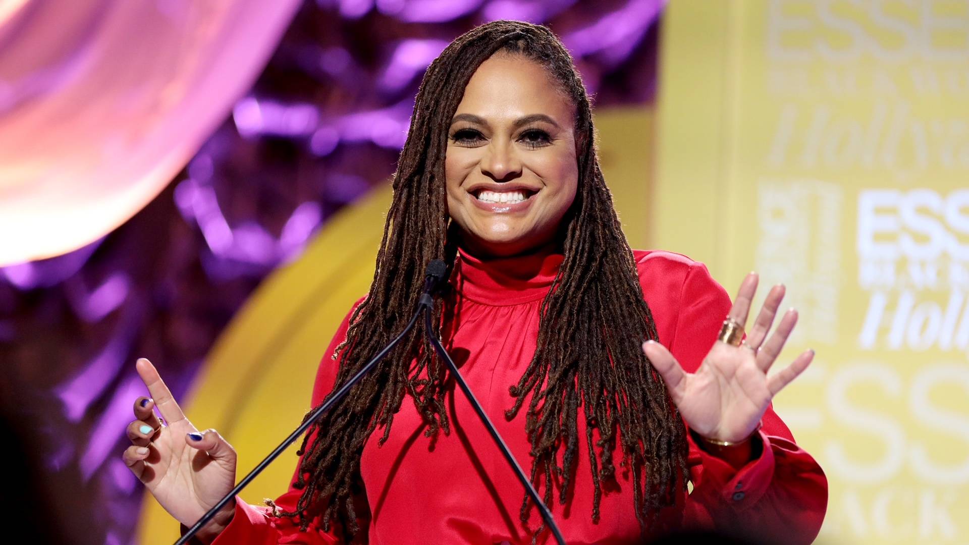 Ava DuVernay on BET Buzz 2021.