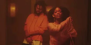 Ari Lennox and J. Cole are nominated for Best Collaboration Performance for &quot;Shea Butter Baby.&quot;&nbsp; - (Photo: Dreamville Records)