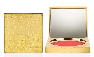 Prabal Gurung + MAC Crème Color Base - Bring out your cheeks in those holiday selfies with a poppin’ coral blush. We’re calling on Prabal Gurung + MAC’s latest collection for the win. Bonus: the ornate gold packaging makes it perfect for gifting.&nbsp; (Photo: MAC)