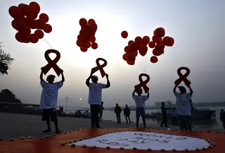 It's World AIDS Day&nbsp; - December 1 is World AIDS Day and the perfect time to remind you to get tested. Visit&nbsp;www.worldaidsday.org for more information on where you can get tested.&nbsp;  (Photo: REUTERS /RUPAK DE CHOWDHURI /LANDOV)