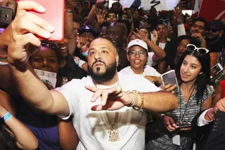 DJ Khaled&nbsp;and #FanLuv - DJ Khaled wastes no time. He went straight to snapping away with "Fan Luv" at BETX.(Photo: Tommaso Boddi/BET/Getty Images for BET)