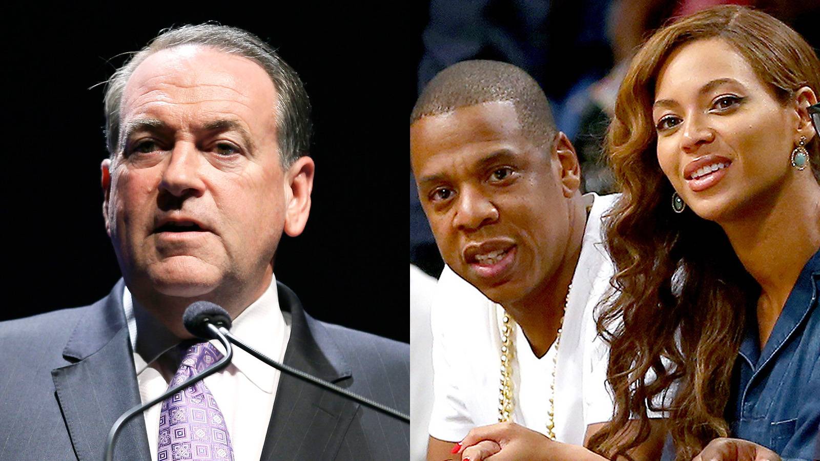 Mick Huckabee, Jay Z, Beyonce