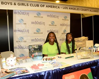 Fight for a Cause - The Boys and Girls Club of Los Angeles were also in attendance at the King Mo-hosted Bellator Stage.(Photo: Araya Diaz/Getty Images for BET)