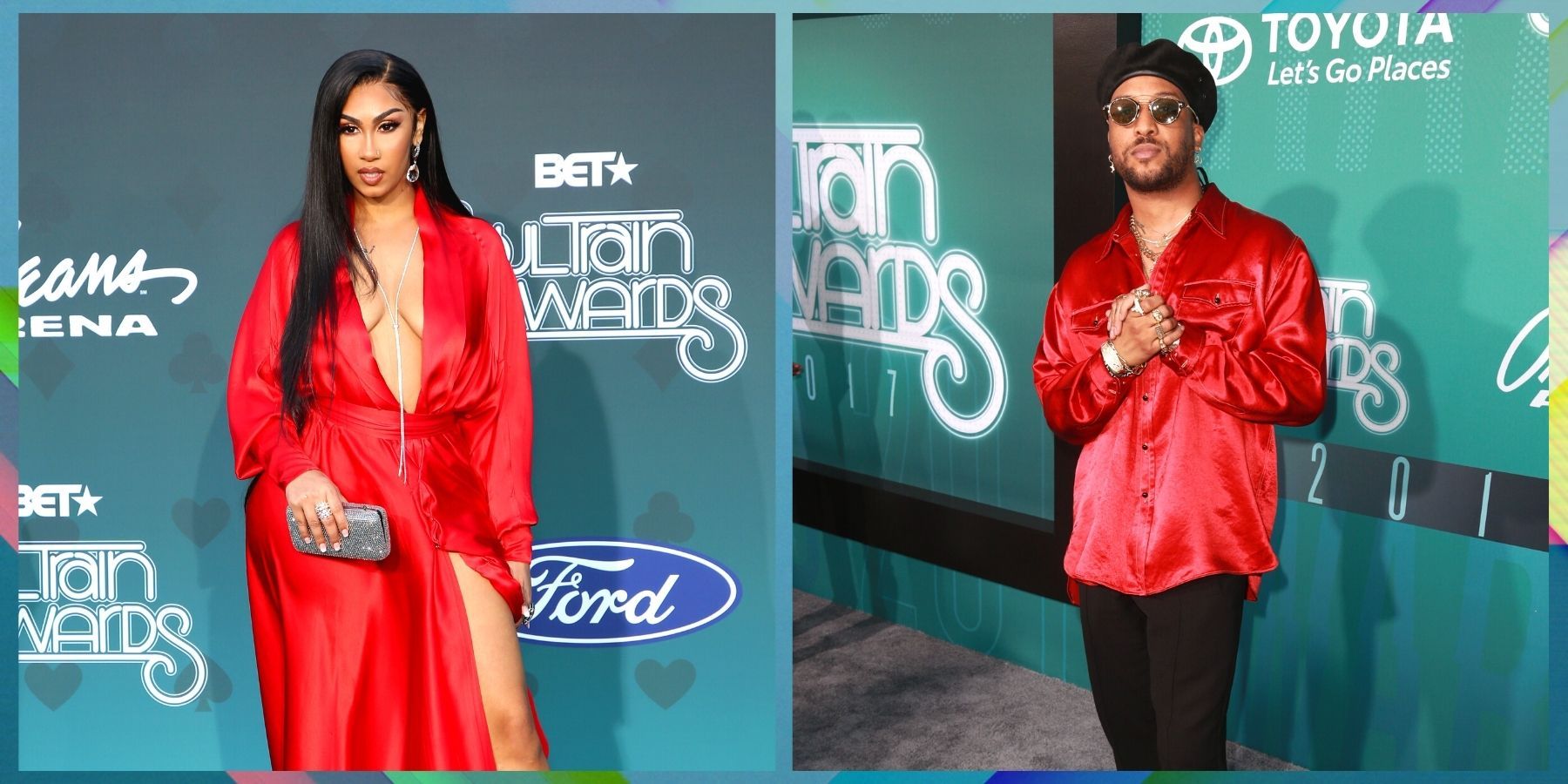 HED: Get Into It! Sexy Silk Suits, Sultry Satin Dresses, And Other Sleek Looks At The Soul Train Awards
