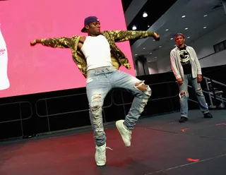 Get Crunk - Dancers are crunk on stage and their energy is contagious.(Photo: Tommaso Boddi/BET/Getty Images for BET)&nbsp;