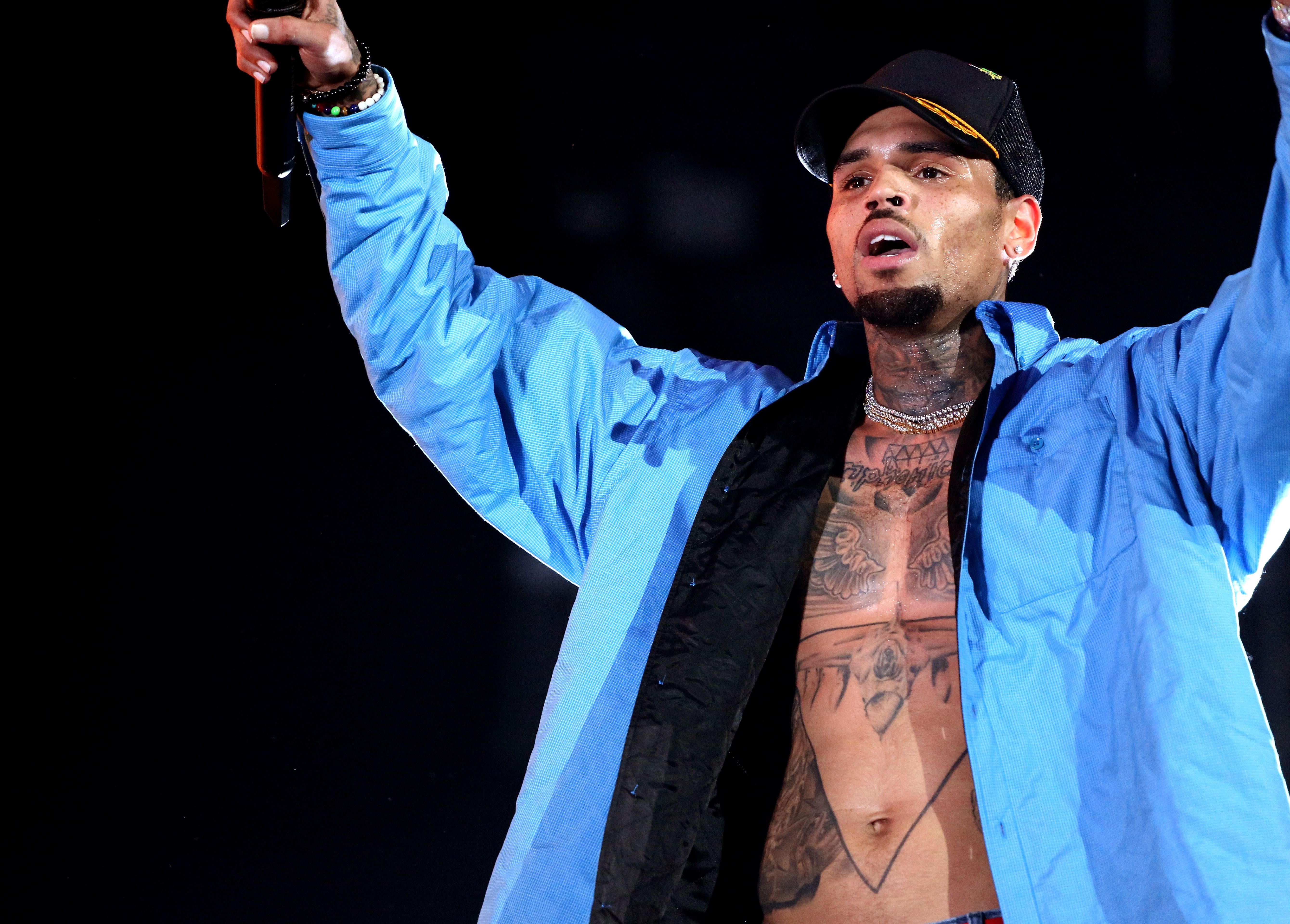 Chris Brown is taking his "super" star status to a new level.