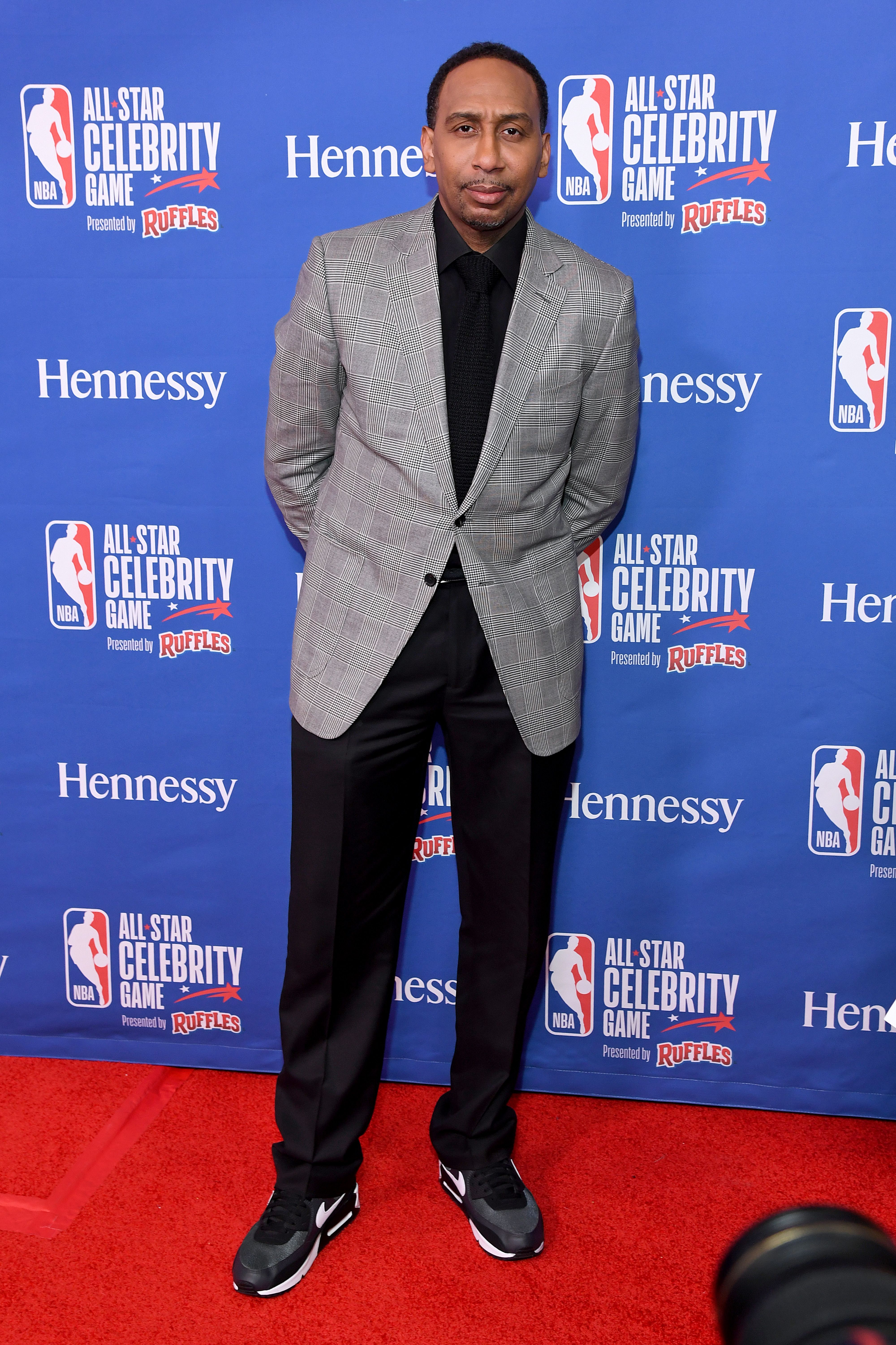 CHICAGO, ILLINOIS - FEBRUARY 14: Stephen A. Smith attends the NBA All-Star Celebrity Game 2020 Presented By Ruffles at Wintrust Arena on February 14, 2020 in Chicago, Illinois. (Photo by Kevin Mazur/Getty Images)