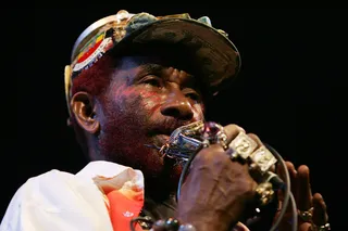 Lee "Scratch" Perry: March 20 - The reggae legend celebrates turning 76. (Photo: Paul Kane/Getty Images)