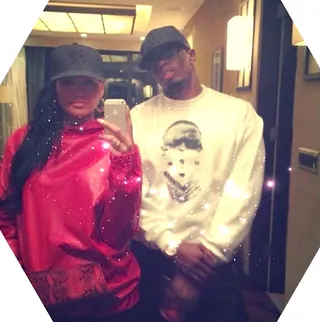 Cassie @cansandrae - Bad Boy singer Cassie posted a old pic of her and boo/bossman Diddy with the caption #MissHim. (Photo: Cassie via Instagram)