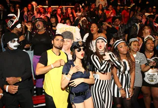 Whew! - The livest audience turns up everytime. Halloween is no different. (Photo: Bennett Raglin/BET/Getty Images for BET)