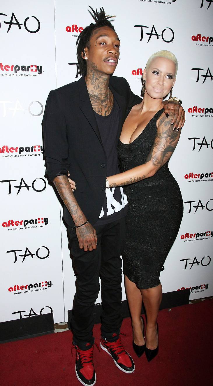 Wiz Khalifa Amber Rose Halloween Tao Las Vegas