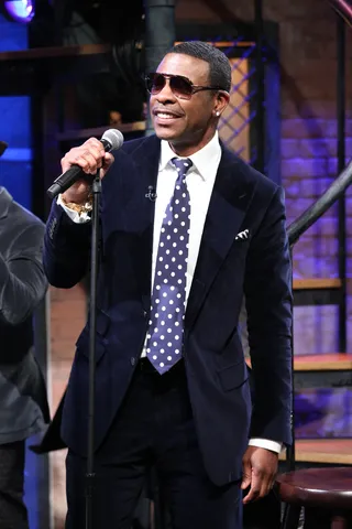 Sweat the Success - Sweat's path to success was a little bit more conventional than your average R&amp;B singer. During the day he had a regular job and at night would sing at clubs. Eventually he would land a record deal with Elektra Records.  (Photo: Lloyd Bishop/NBC/NBCU Photo Bank via Getty Images)