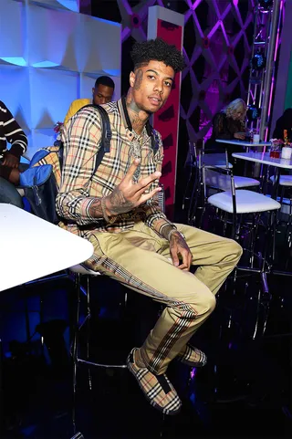 Blueface on the 2019 Social Awards.