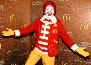 Ronald McDonald - This year’s McDonald’s 365Black Awards was hosted by actress/singer Amber Riley and actor Lance Gross. &nbsp;(Photo: Soul Brother)