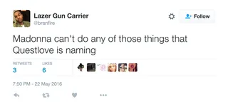 Let the Dragging Begin - Not a good start to this tribute.(Photo: Lazer Gun Carrier via Twitter)