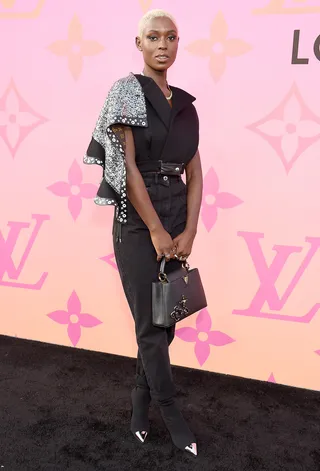 Beverly Hills Babe - It was no denying Jodie's style as she attended the Louis Vuitton X: An Immersive Journey in Calfornia dressed in industry black attire. Serve!(Photo: Gregg DeGuire/FilmMagic) (Photo: Gregg DeGuire/FilmMagic)