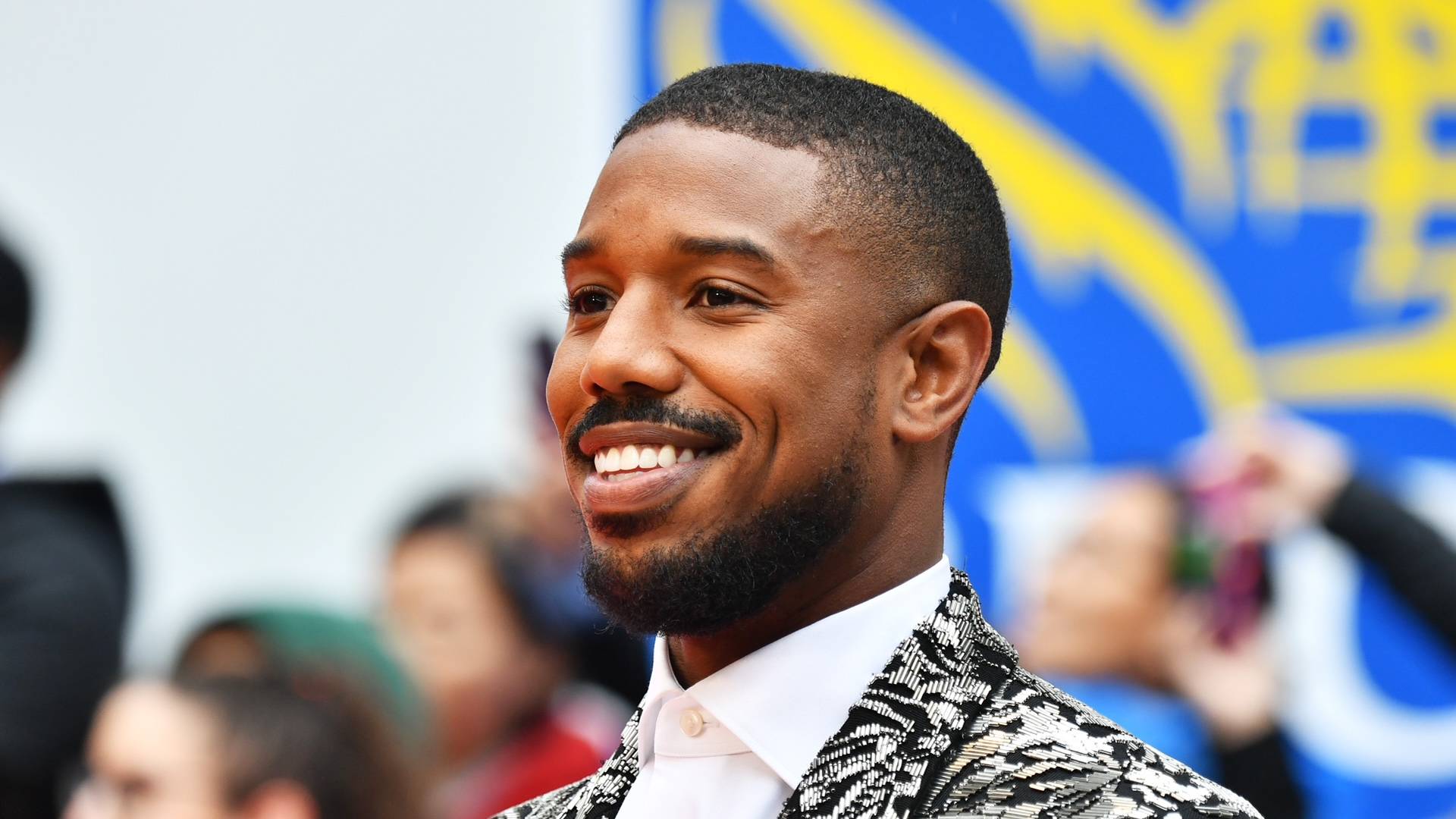 Michael B. Jordan on BET Buzz 2021.