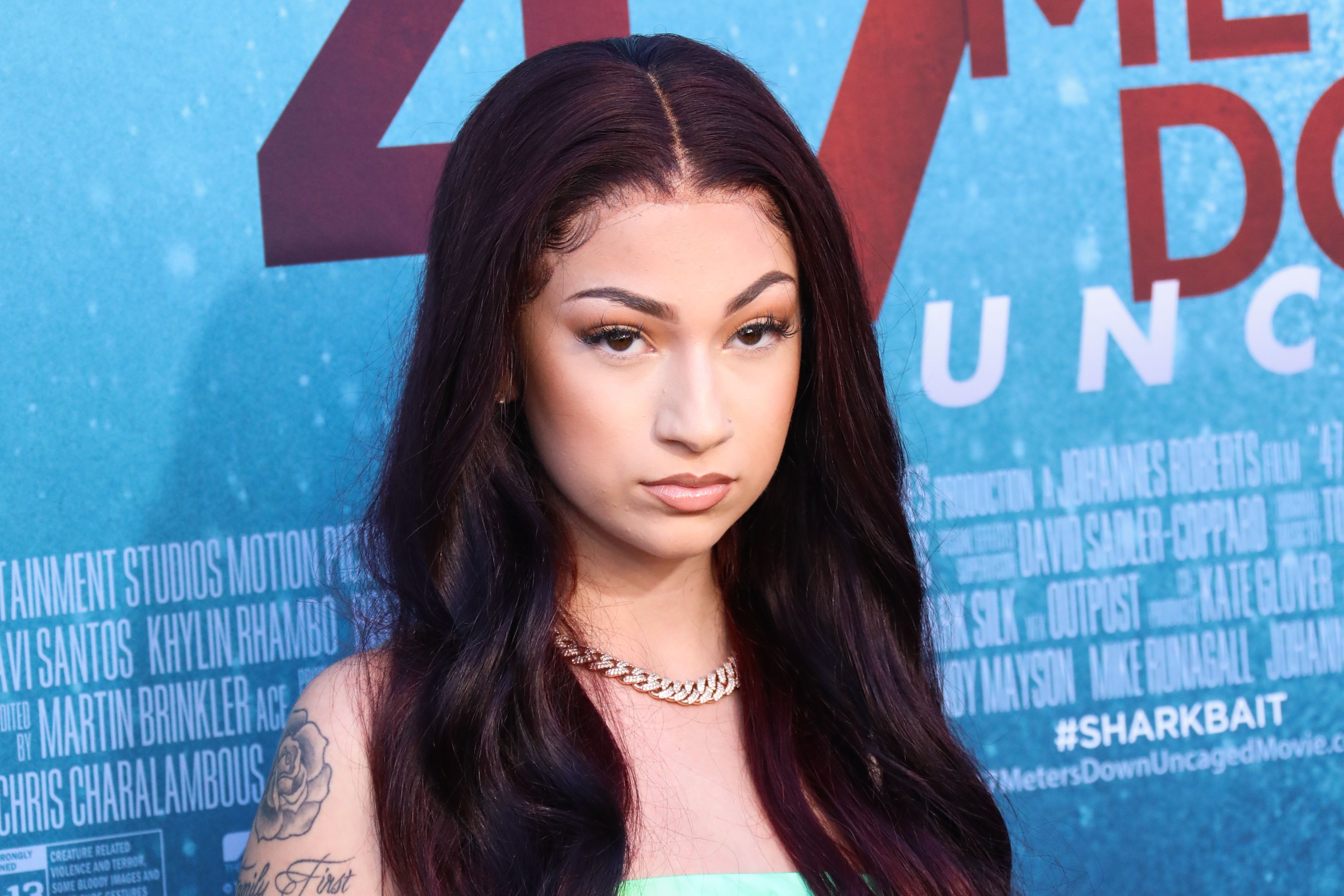 WESTWOOD, CALIFORNIA - AUGUST 13: TV Personality Danielle Bregoli attends the LA premiere of "47 Meters Down Uncaged" the at Regency Village Theatre on August 13, 2019 in Westwood, California. (Photo by Paul Archuleta/FilmMagic)