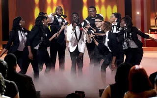 The Opening Act&nbsp; - All opening acts must set the tone for what's to follow and Tye Tribbett did that precisely with an uptempo number to open Celebration of Gospel.(Photo: Kevin Winter/Getty Images for BET)