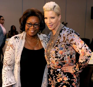 Mrs. Crews - Rebecca King-Crews is a devoted woman of God and was all smiles during the Celebration of Gospel Prayer Breakfast.(Photo: Kevin Winter/Getty Images for BET)