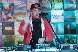 DJ Drama - Gangsta Grillz DJ DJ Drama checked in and spun a few classic records for the BET Music Matters at SXSW crowd.&nbsp;(Photo: Daniel Boczarski/Getty Images for BET)