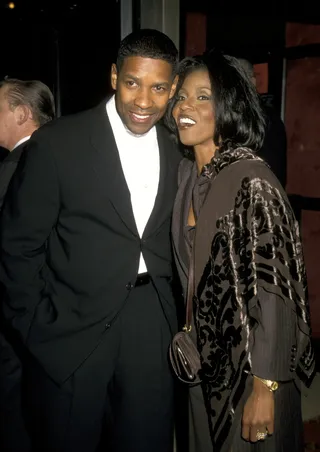 Denzel and Pauletta Washington 1996