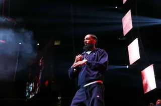 Neighborhood Nipsey Hussle - Checc Him Out! - (Photo: Bennett Raglin/Getty Images for BET)