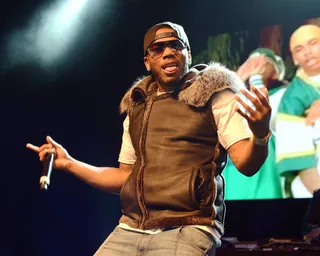 Welcome to Nellyville - Nelly takes the stage at Vicar Street in Dublin.&nbsp;  (Photo: WENN.com)