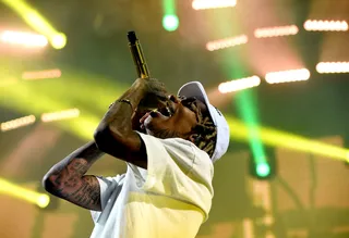 8. Wiz Khalifa – $21.5 million - The marijuana business is booming and its No. 1 advocate from Pittsburgh saw his assets rise from various endorsements with Mary Jane paraphernalia. Wiz also beat up the road this year and his No. 1 single &quot;See You Again&quot; helped him cash in a few Furious 7 checks.(Photo: Ethan Miller/Getty Images)