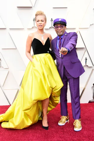 Spike and Tonya Lewis Lee in Bibhu Mohapatra - (Photo: Frazer Harrison/Getty Images)&nbsp;